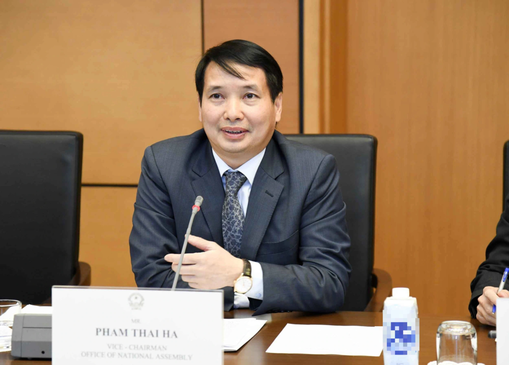 Bắt ông Phạm Thái Hà, phó chủ nhiệm Văn phòng Quốc hội, trợ lý Chủ tịch Quốc hội